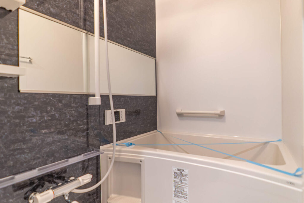 藤沢　リノベーション　マンション　水回り　洗面室　パウダールーム　バスルーム